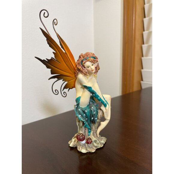 David Ent Fairy Statue 7.5"H Fantasy Collectible Figurine Room Decor - Picture 3 of 8